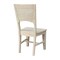 International Concepts Canyon Collection Set of 2 Solid Back Full Chairs, Unfinished C-48P - alternate 6